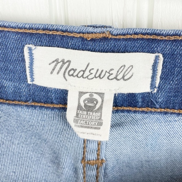 Madewell 10" High Rise Skinny Button Fly Denim Jeans Women's Size 25 - Picture 6 of 8